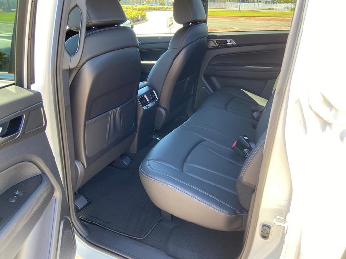 2025 KGM Musso Advance Q261 MY26 4X4 Dual Range Grand White