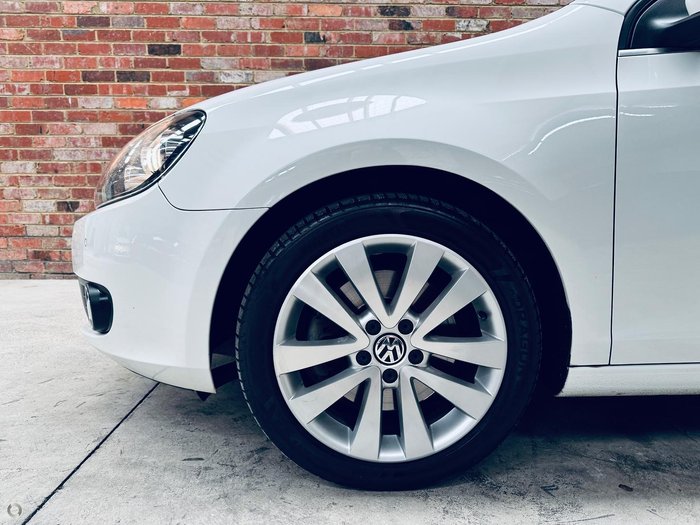 2011 Volkswagen Golf 118TSI VI MY12 Pure White