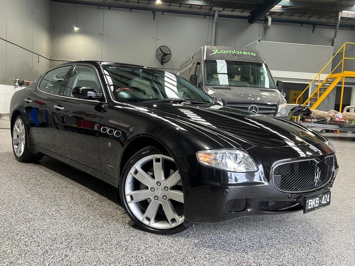 2007 Maserati Quattroporte Sport GT Nero