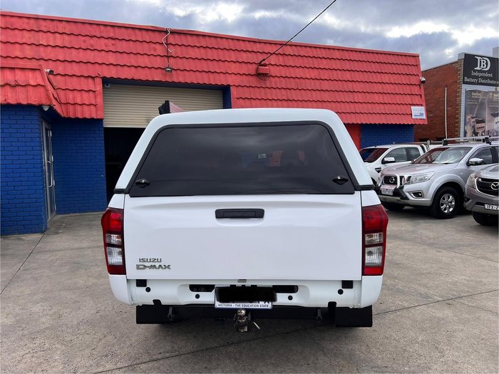 2016 Isuzu D-MAX SX High Ride MY15.5 4x2 Splash White