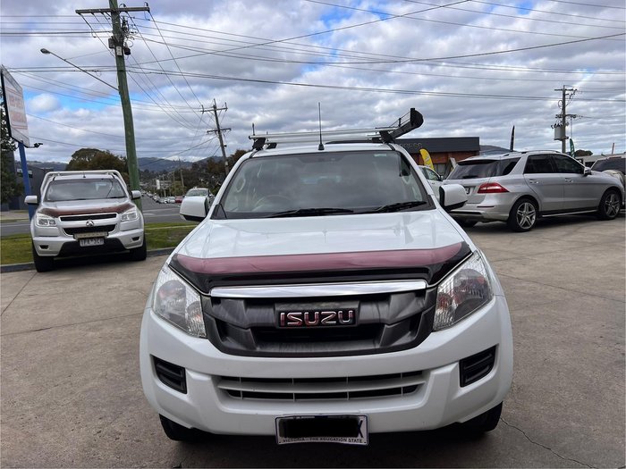 2016 Isuzu D-MAX SX High Ride MY15.5 4x2 Splash White