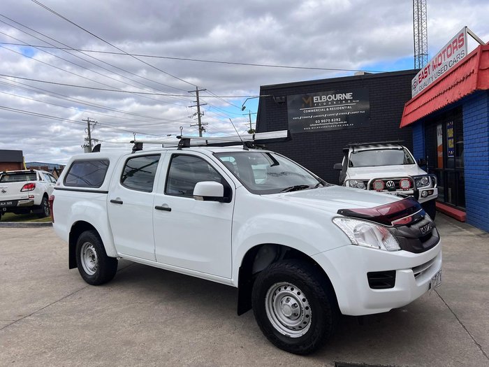 2016 Isuzu D-MAX SX High Ride MY15.5 4x2 Splash White