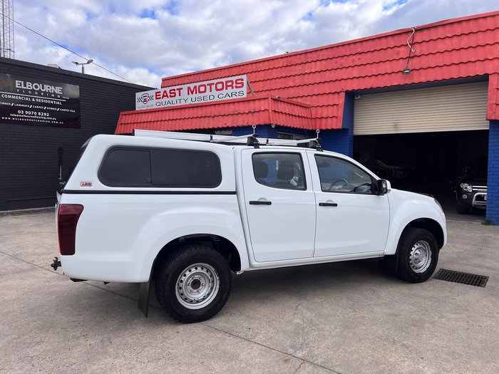 2016 Isuzu D-MAX SX High Ride MY15.5 4x2 Splash White