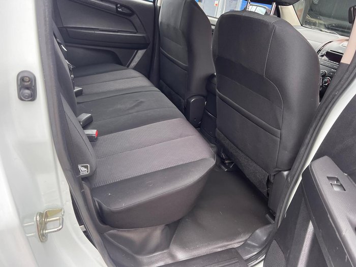 2016 Isuzu D-MAX SX High Ride MY15.5 4x2 Splash White