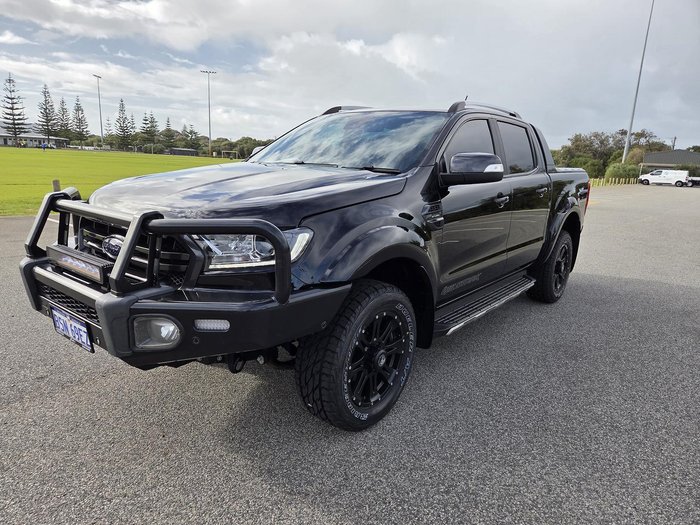 2021 Ford Ranger Wildtrak PX MkIII MY21.25 4X4 Dual Range Shadow Black