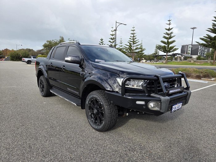 2021 Ford Ranger Wildtrak PX MkIII MY21.25 4X4 Dual Range Shadow Black