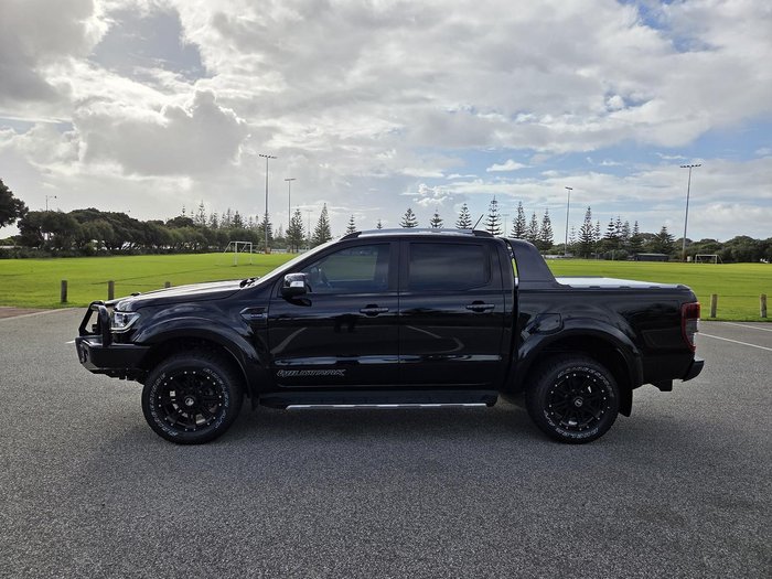 2021 Ford Ranger Wildtrak PX MkIII MY21.25 4X4 Dual Range Shadow Black