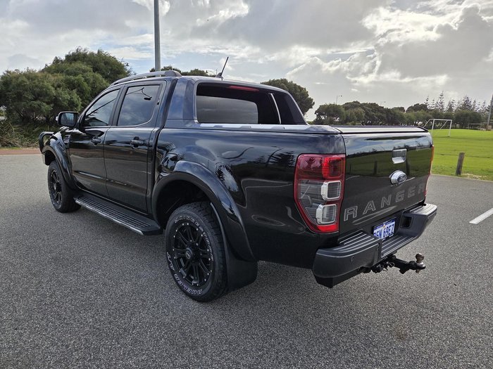 2021 Ford Ranger Wildtrak PX MkIII MY21.25 4X4 Dual Range Shadow Black