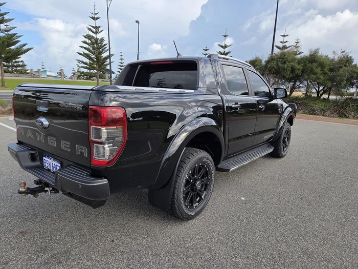 2021 Ford Ranger Wildtrak PX MkIII MY21.25 4X4 Dual Range Shadow Black