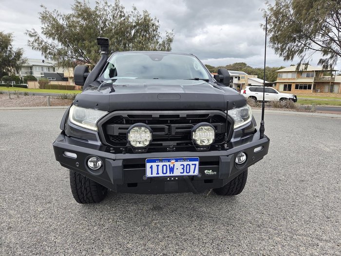 2021 Ford Ranger Wildtrak PX MkIII MY21.25 4X4 Dual Range Shadow Black