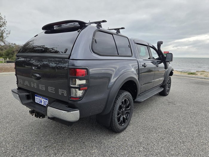 2021 Ford Ranger Wildtrak PX MkIII MY21.25 4X4 Dual Range Shadow Black
