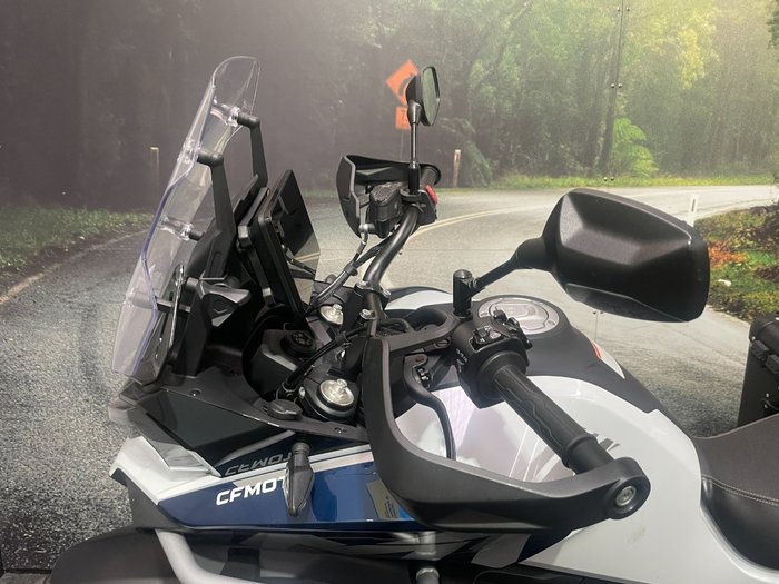 2023 CFMOTO MT EXPLORE NEBULA WHITE