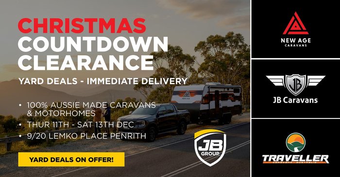 2025 JB Caravans Dirt Road Xtreme 20'8 Family Bunk