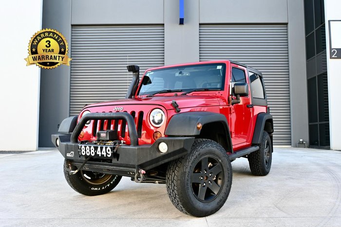 2014 Jeep Wrangler Sport JK MY15 4X4 Dual Range Firecracker Red