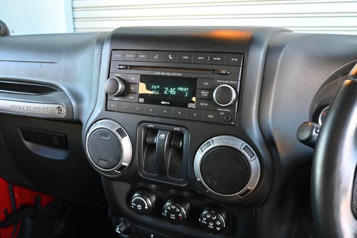 2014 Jeep Wrangler Sport JK MY15 4X4 Dual Range Firecracker Red