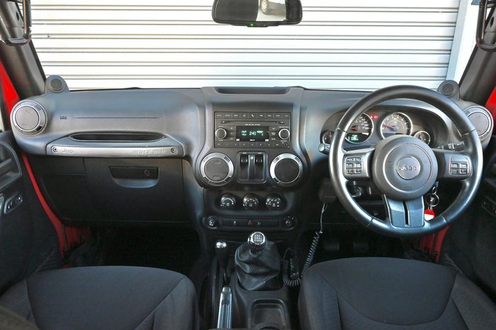 2014 Jeep Wrangler Sport JK MY15 4X4 Dual Range Firecracker Red