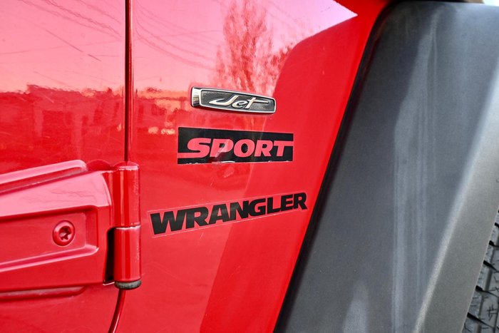 2014 Jeep Wrangler Sport JK MY15 4X4 Dual Range Firecracker Red