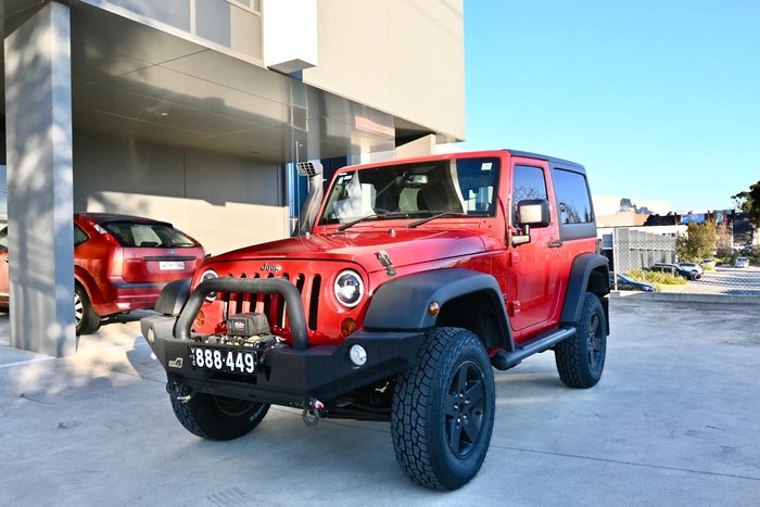 2014 Jeep Wrangler Sport JK MY15 4X4 Dual Range Firecracker Red