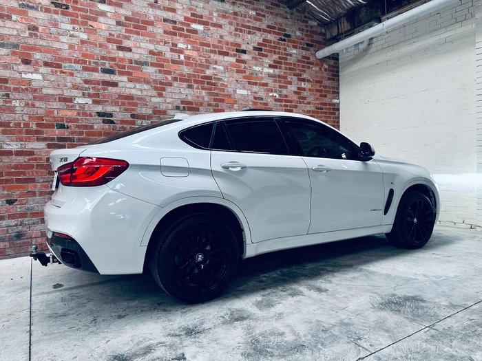 2015 BMW X6 xDrive30d F16 4X4 Constant Alpine White