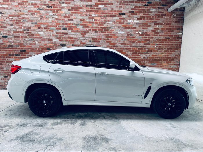 2015 BMW X6 xDrive30d F16 4X4 Constant Alpine White