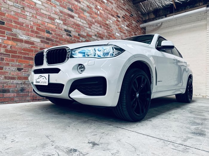 2015 BMW X6 xDrive30d F16 4X4 Constant Alpine White