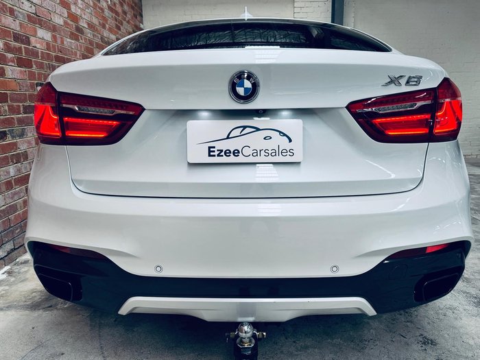 2015 BMW X6 xDrive30d F16 4X4 Constant Alpine White
