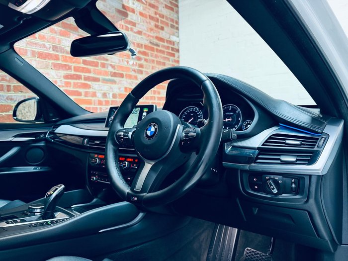 2015 BMW X6 xDrive30d F16 4X4 Constant Alpine White