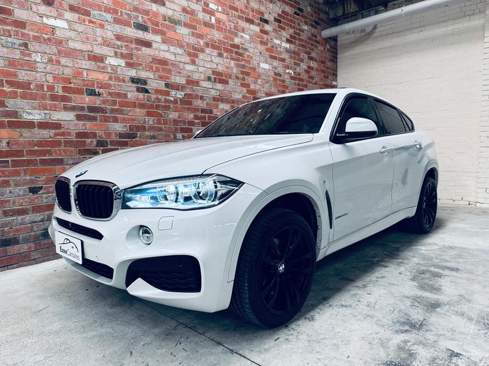2015 BMW X6 xDrive30d F16 4X4 Constant Alpine White