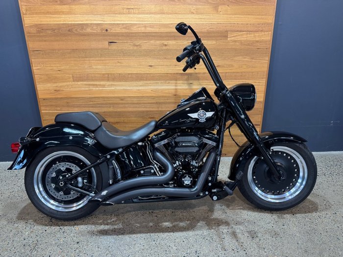 2017 Harley-davidson FLSTFBS FAT BOY S Black