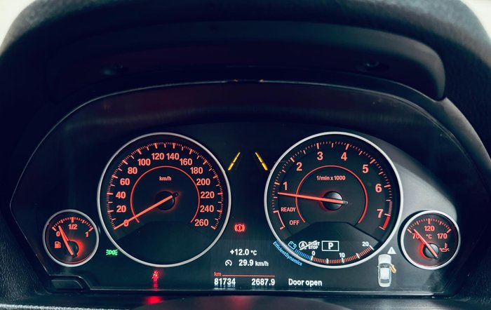 2016 BMW 3 Series 330i M Sport F30 LCI Glacier Silver
