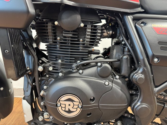 2022 Royal Enfield SCRAM 411 - MID E5 BLAZING BLACK