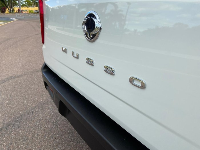 2025 KGM Musso ELX Q261 MY26 4X4 Dual Range Grand White