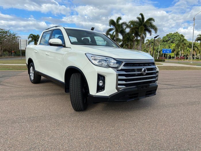 2025 KGM Musso ELX Q261 MY26 4X4 Dual Range Grand White
