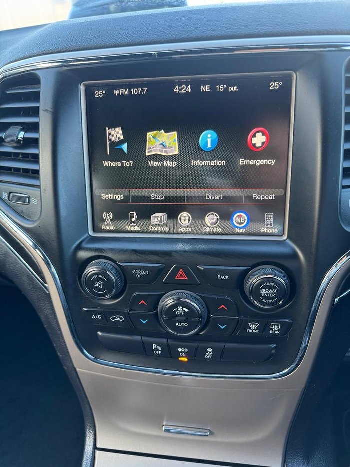 2015 Jeep Grand Cherokee Limited WK MY15 4X4 Dual Range Bright White