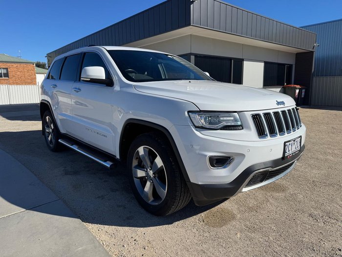 2015 Jeep Grand Cherokee Limited WK MY15 4X4 Dual Range Bright White