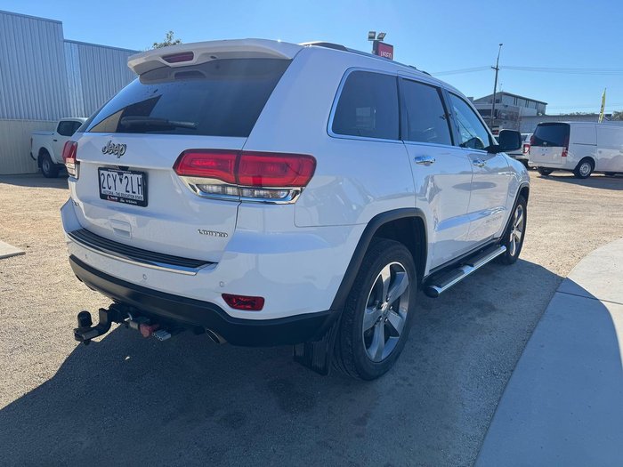 2015 Jeep Grand Cherokee Limited WK MY15 4X4 Dual Range Bright White