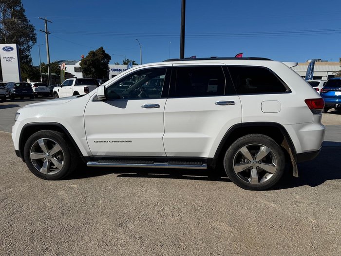2015 Jeep Grand Cherokee Limited WK MY15 4X4 Dual Range Bright White