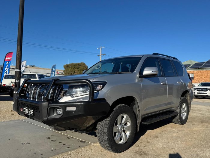 2022 Toyota Landcruiser Prado GXL GDJ150R 4X4 Dual Range Silver Pearl