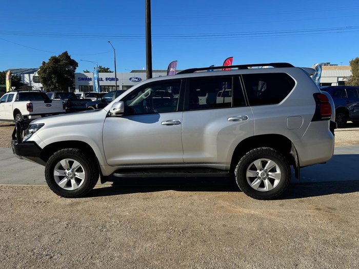 2022 Toyota Landcruiser Prado GXL GDJ150R 4X4 Dual Range Silver Pearl