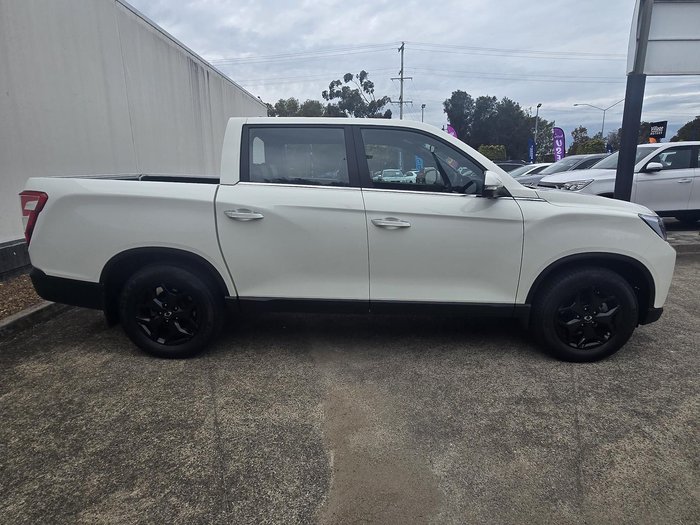 2024 SsangYong Musso Ultimate Q261 MY24 4X4 Dual Range Grand White