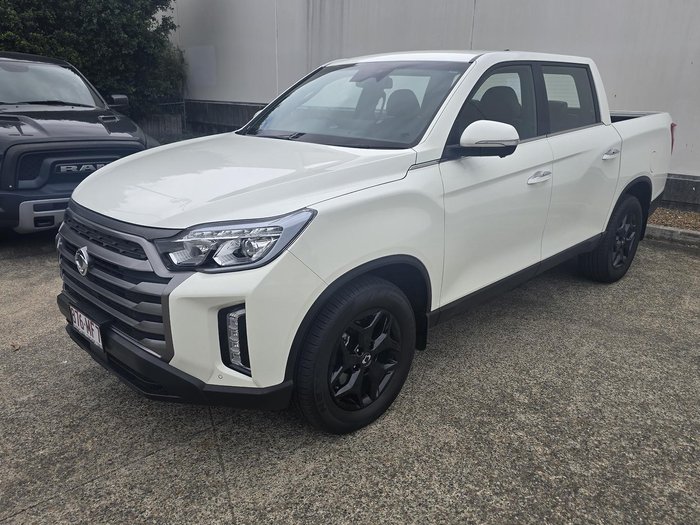 2024 SsangYong Musso Ultimate Q261 MY24 4X4 Dual Range Grand White
