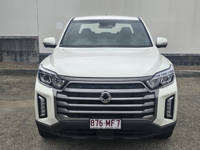 2024 SsangYong Musso Ultimate Q261 MY24 4X4 Dual Range Grand White
