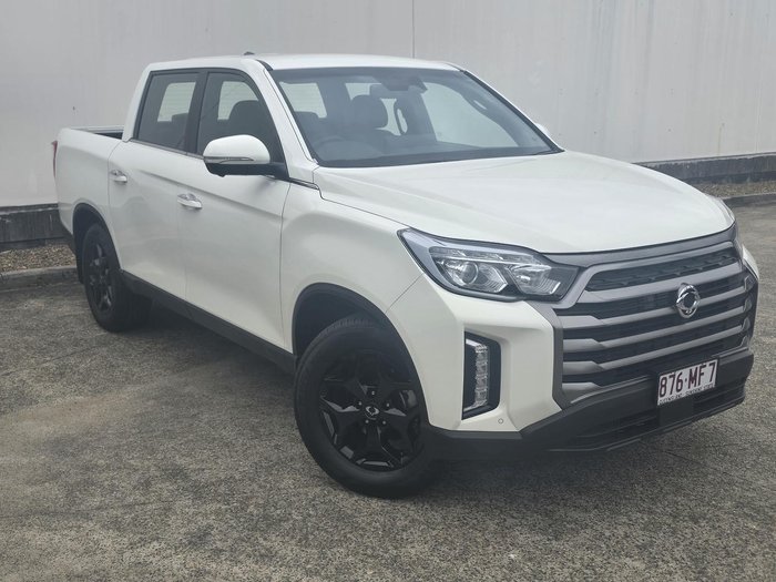 2024 SsangYong Musso Ultimate Q261 MY24 4X4 Dual Range Grand White