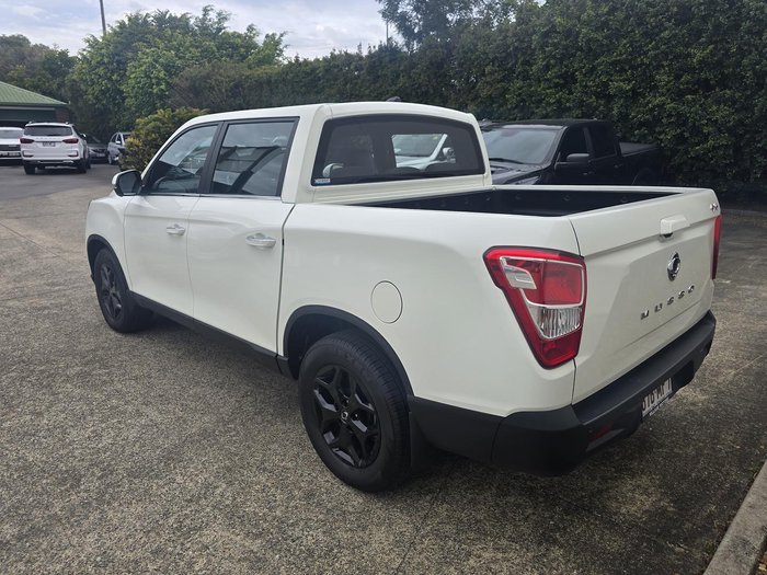 2024 SsangYong Musso Ultimate Q261 MY24 4X4 Dual Range Grand White