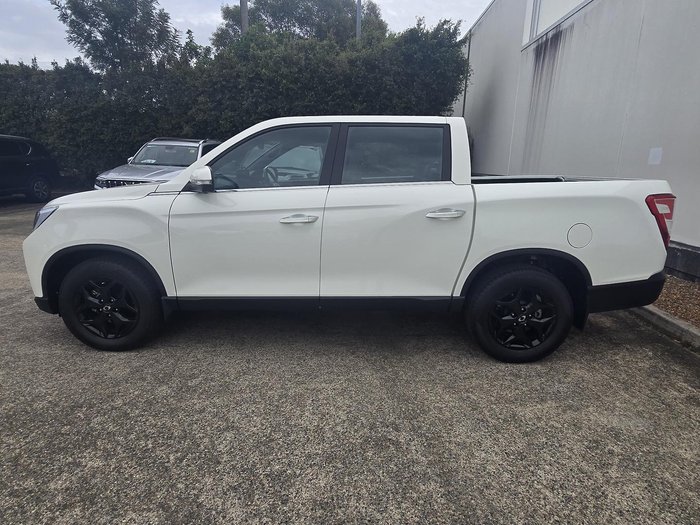2024 SsangYong Musso Ultimate Q261 MY24 4X4 Dual Range Grand White