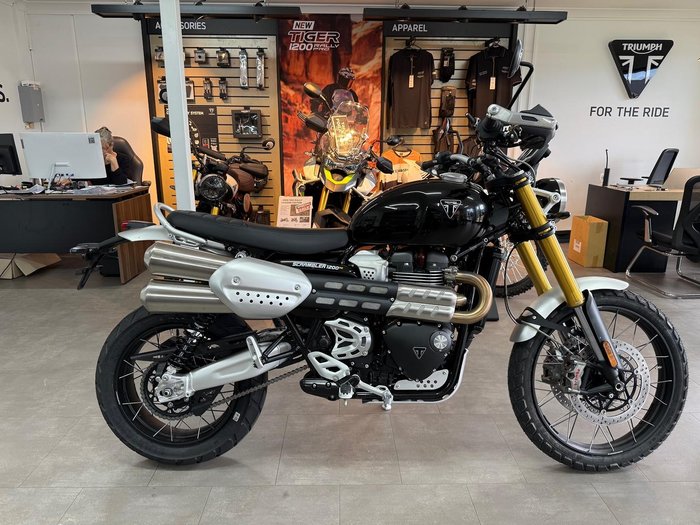 2024 Triumph Scrambler XE Scrambler Black