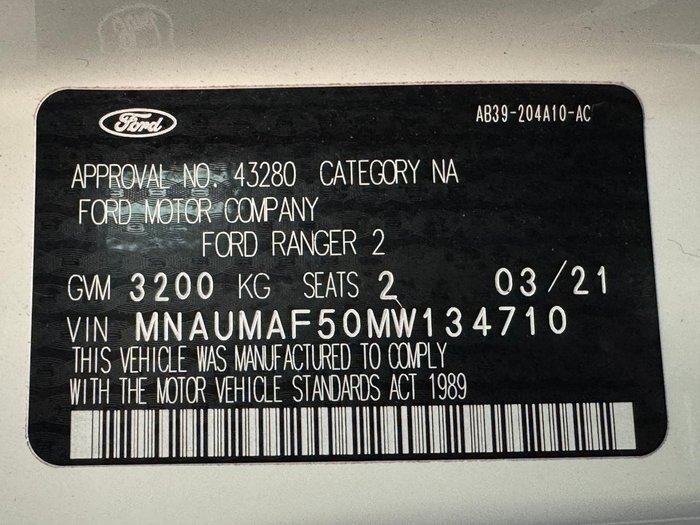 2021 Ford Ranger XL