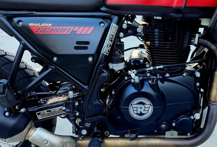 2023 Royal Enfield Scram 411 Mid Scram 411 Black
