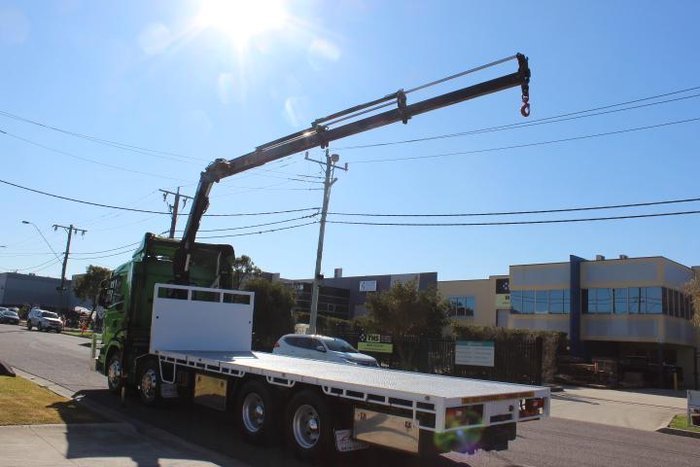2013 Scania G480 8X4 CRANE TRUCK GREEN