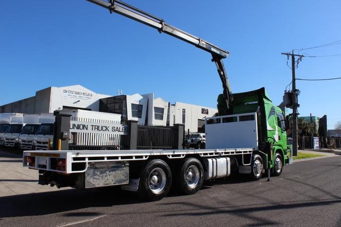 2013 Scania G480 8X4 CRANE TRUCK GREEN
